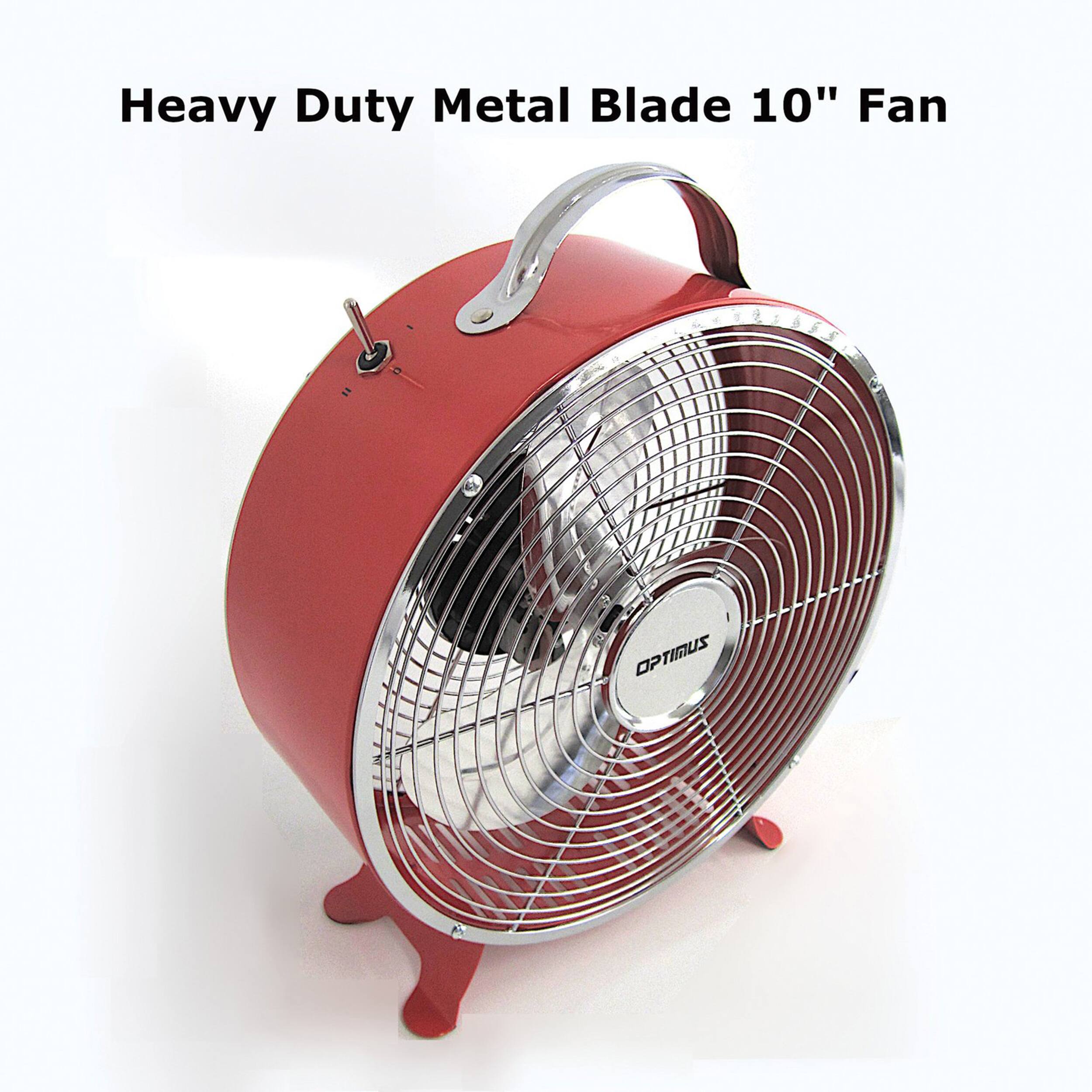 Heavy Duty Metal Blade 10" Fan OPTIRUS 3