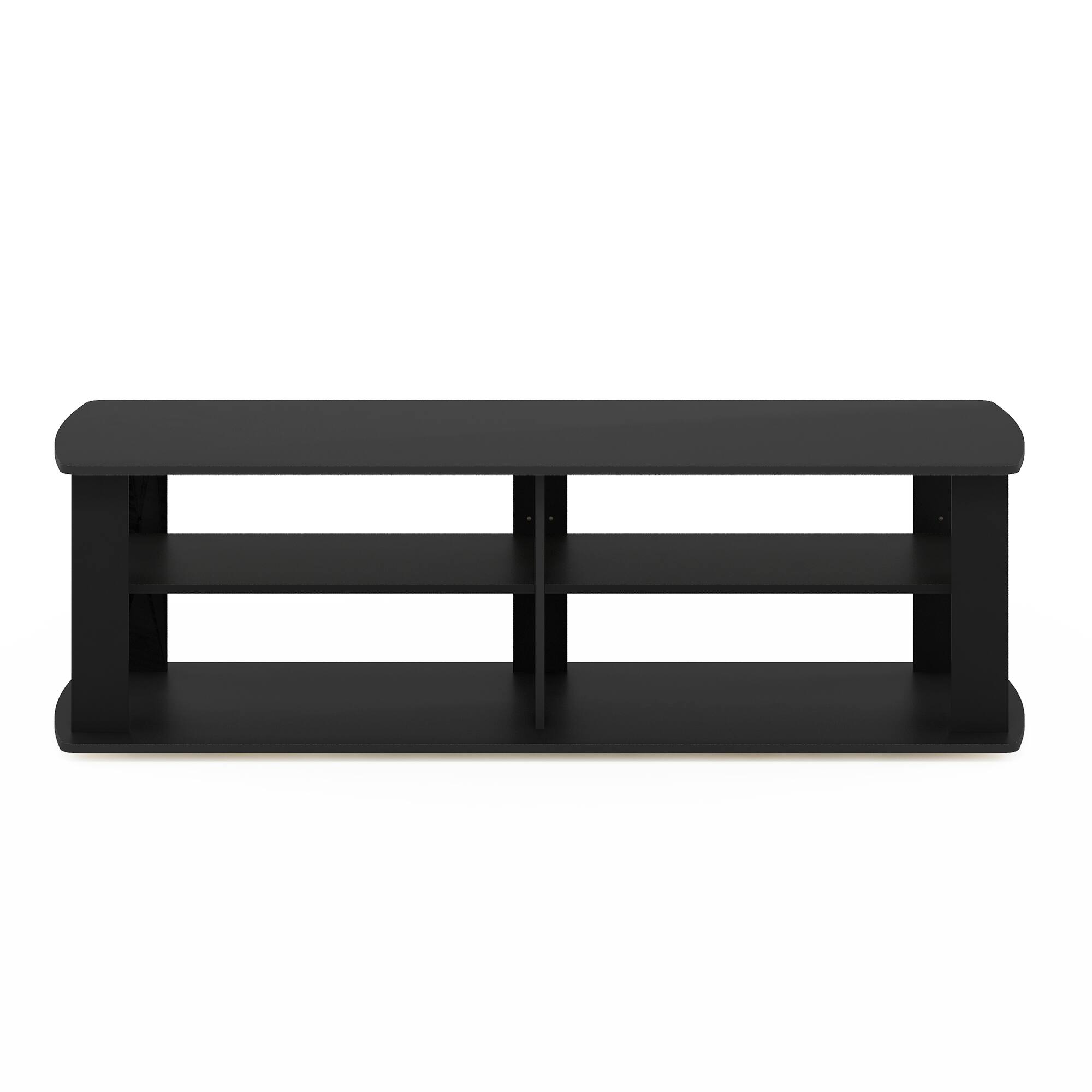 Alt View 2. Furinno - Nelly Entertainment Center TV Stand - Black.