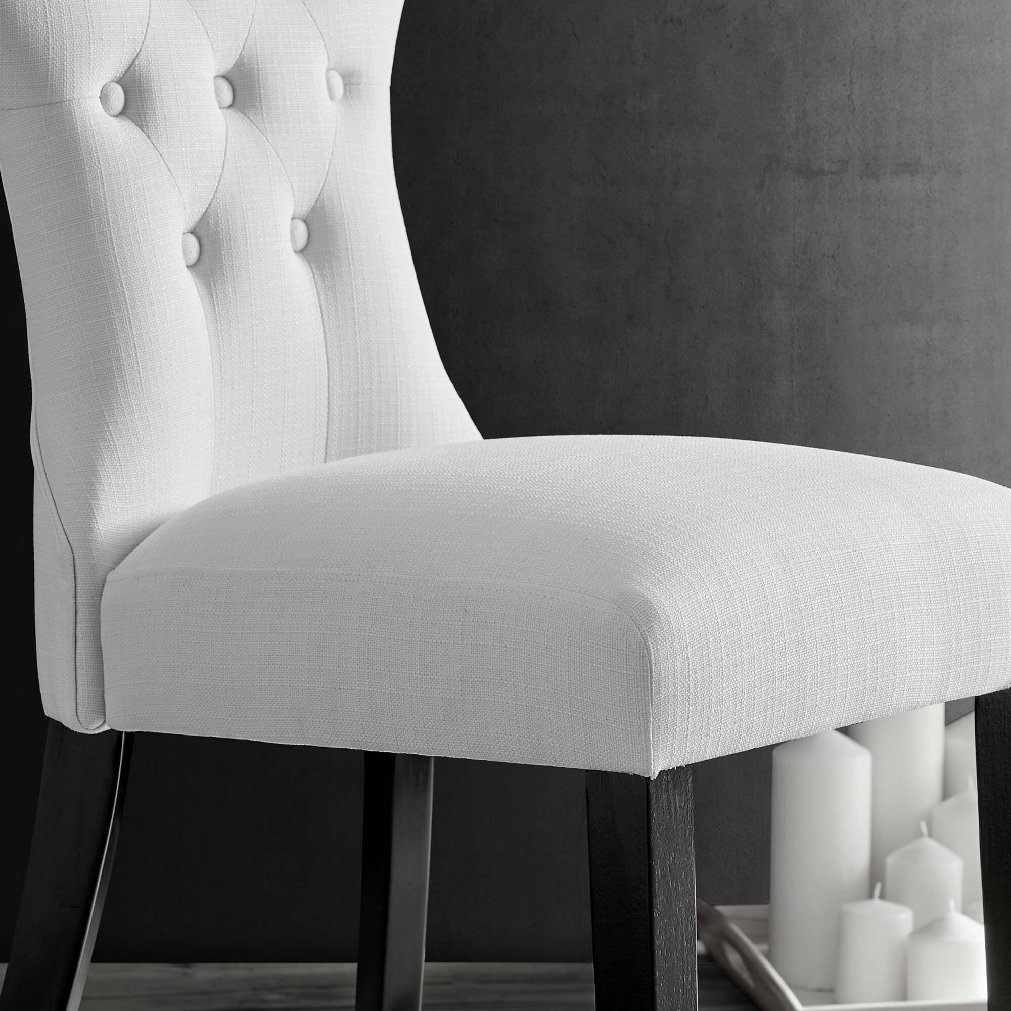 Back. Modway - Silhouette Dining Side Chair by Modway - White.