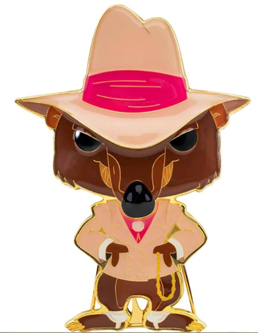 Who Framed Roger Rabbit 3 Inch Funko POP Pin | Smarty Weasel Pink ...
