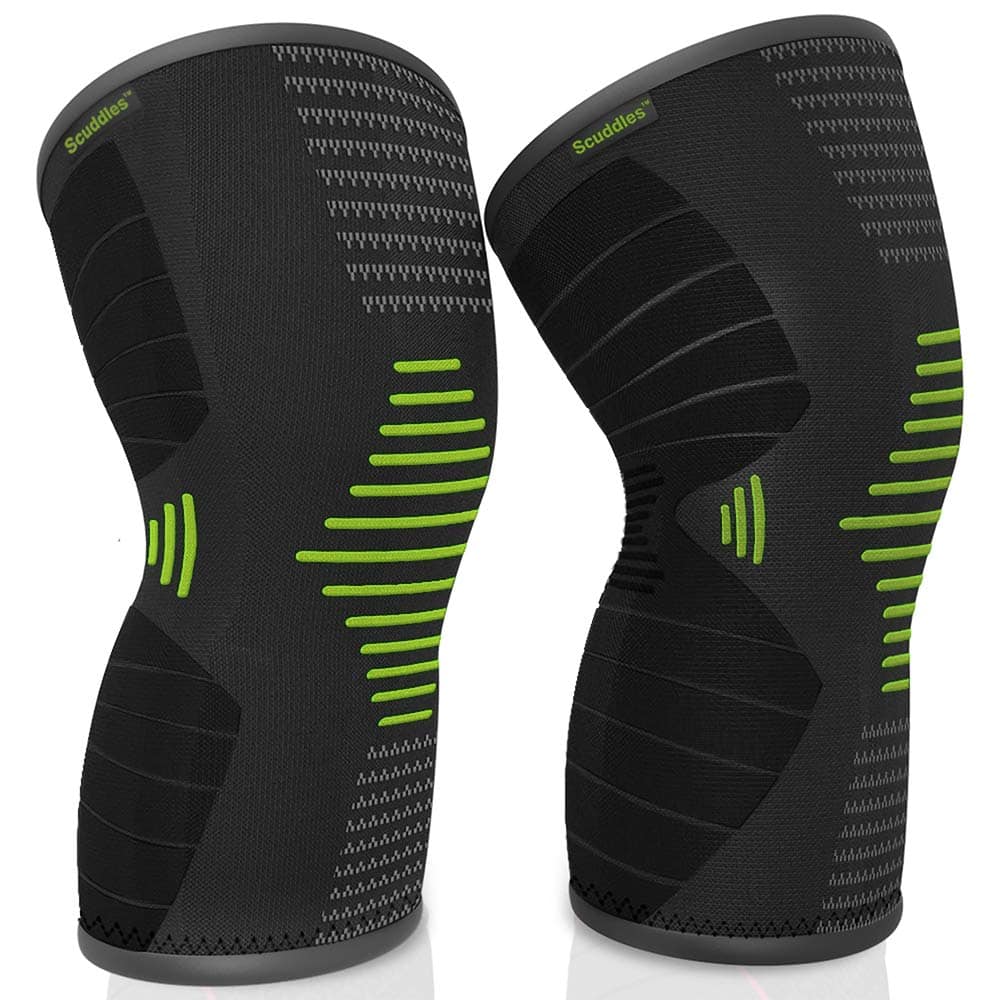 Pyle - Scuddles Compression Knee Sleeve - Best Knee Brace for Meniscus Tear, Arthritis, Quick Recovery etc. – Knee Support - Green price history on PriceWatchPro