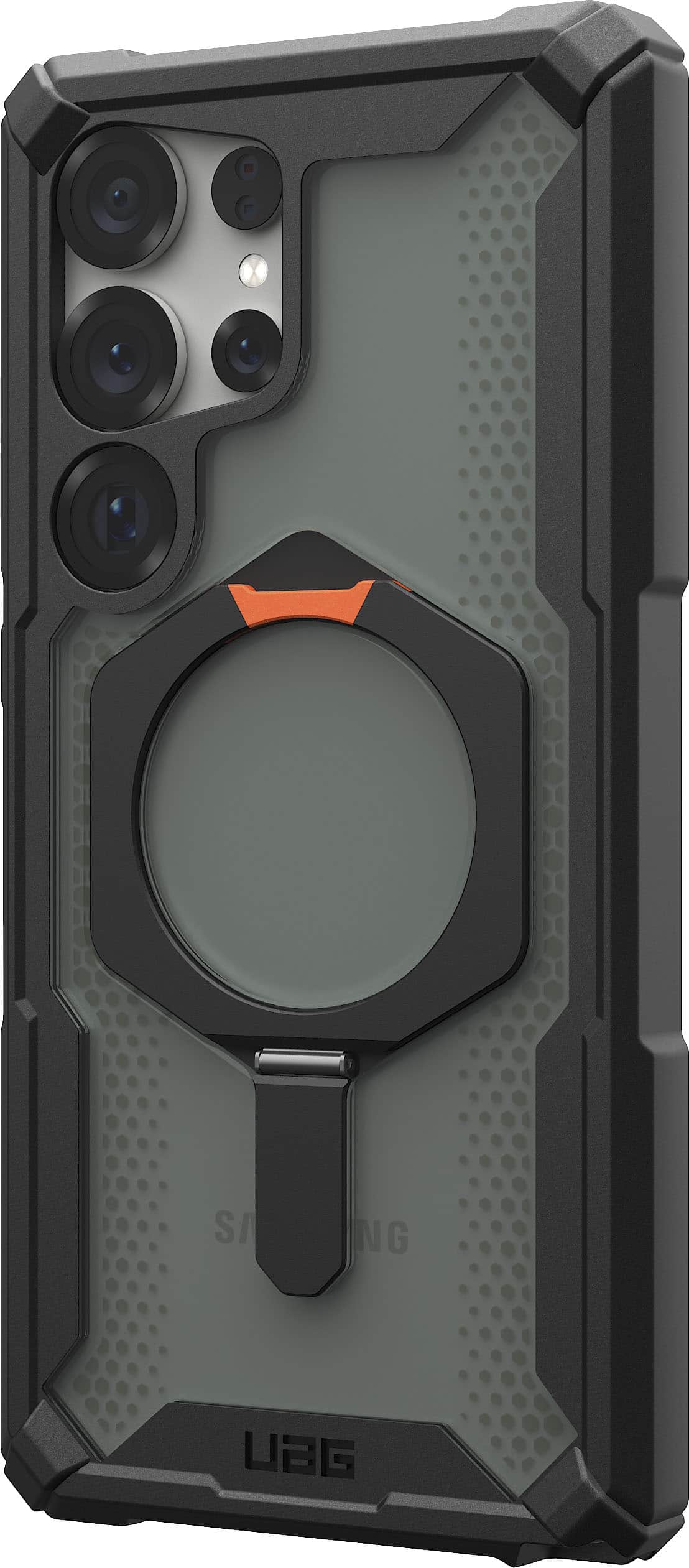 Alt View 14. UAG - Plasma XTE w/Magnet for Galaxy S25 Ultra - Black/Orange.