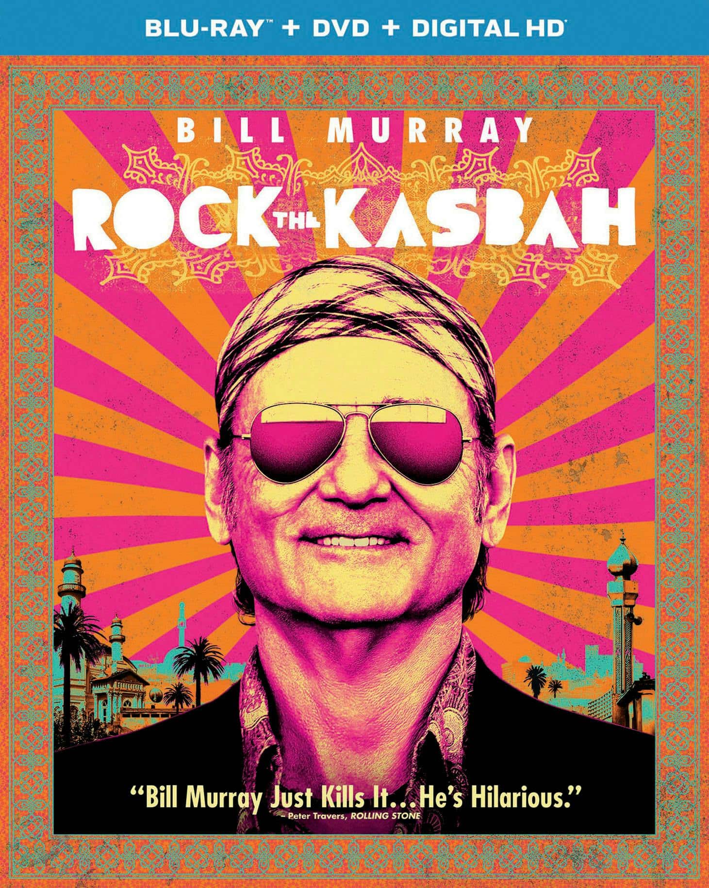 Front. Rock the Kasbah (DVD + Digital) [Blu-ray].