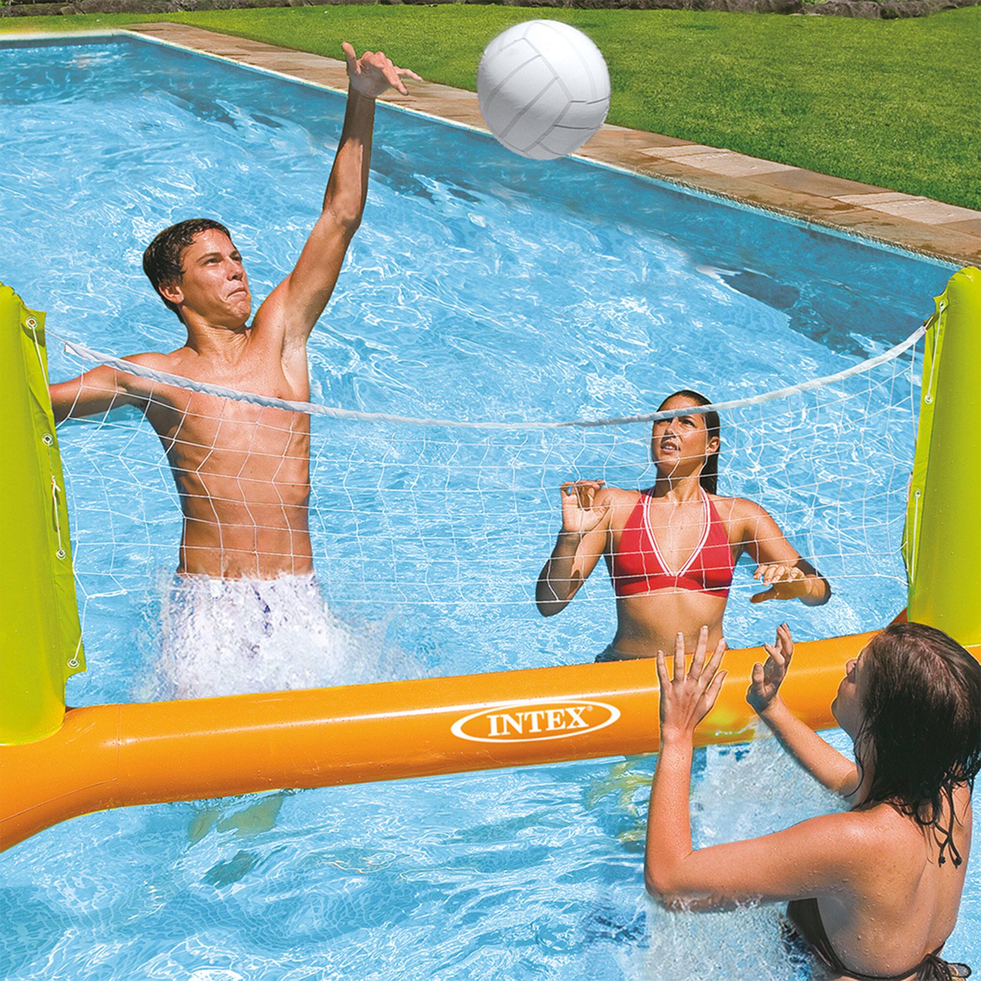 Alt View 13. Intex - Inflatable Floating Swimming Pool Toys Volleyball Game - Green.