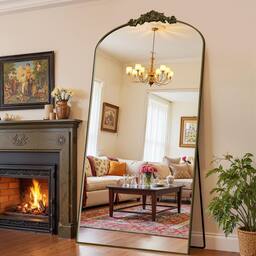 Bronze 82"L x 44"W Retro Style