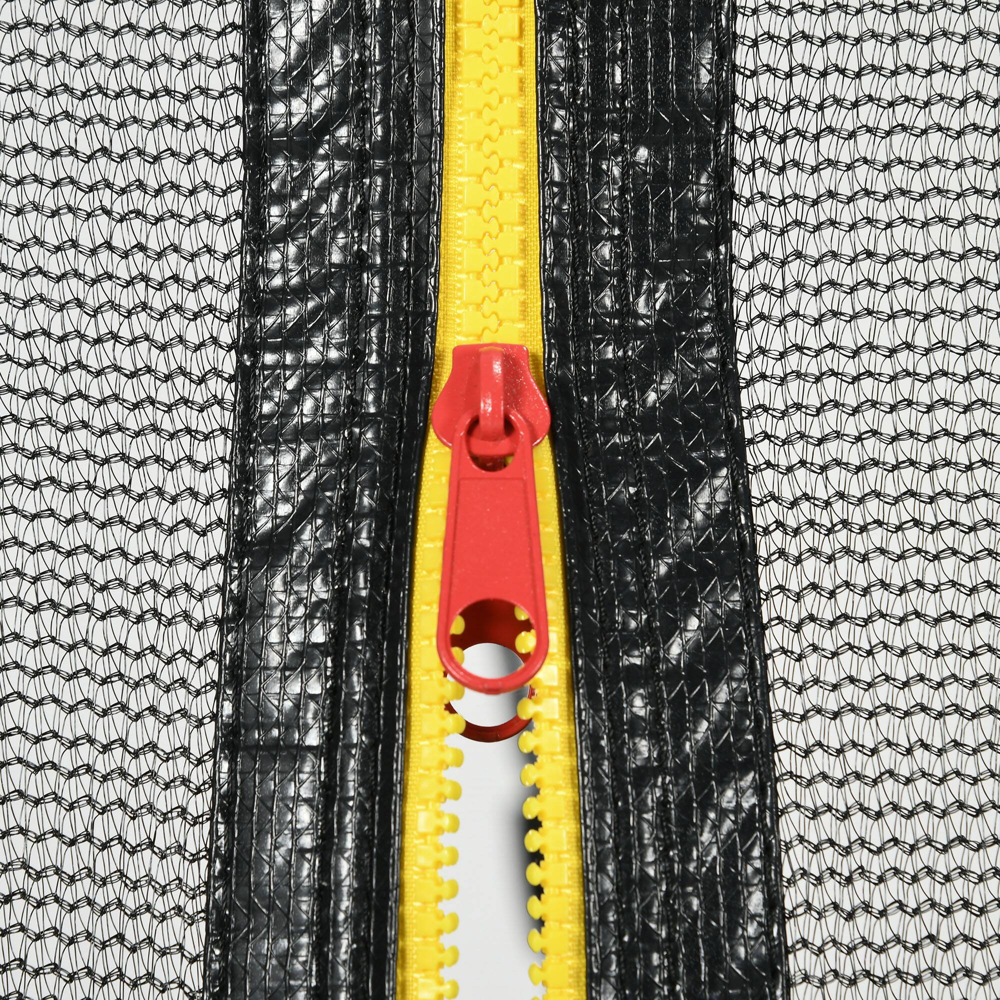 Alt View 7. Qaba - Trampoline for Kids, 6.9' Kids Trampoline with Net - Light Blue.