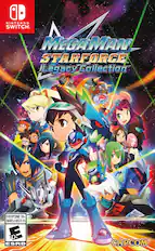 Nintendo Switch. Mega Man Starforce Legacy Collection. Everyone 10+. Enfants et Adultes 10+. ESRB. Capcom