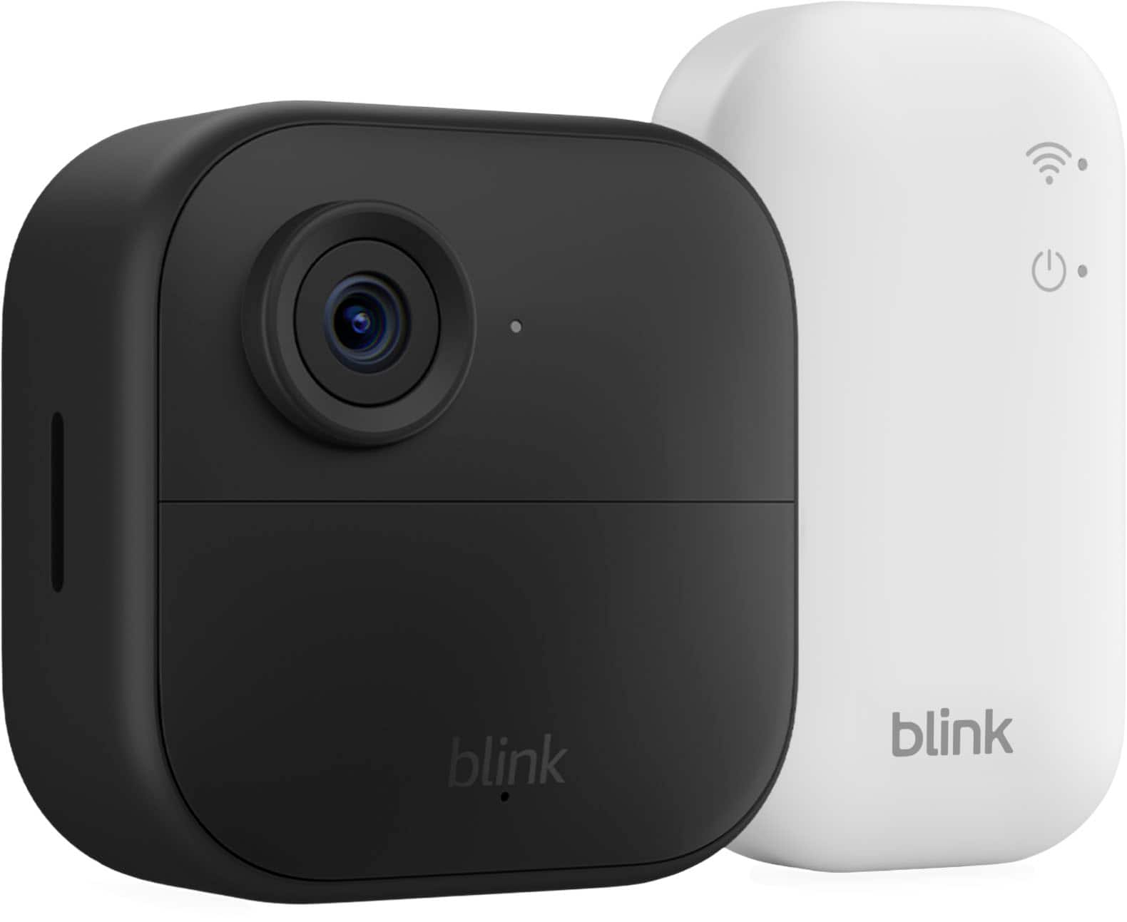 Blink - Outdoor 4 – Wireless smart security camera, two-year battery life, 1080p HD. Sync Module Core included – 1 Camera - Black