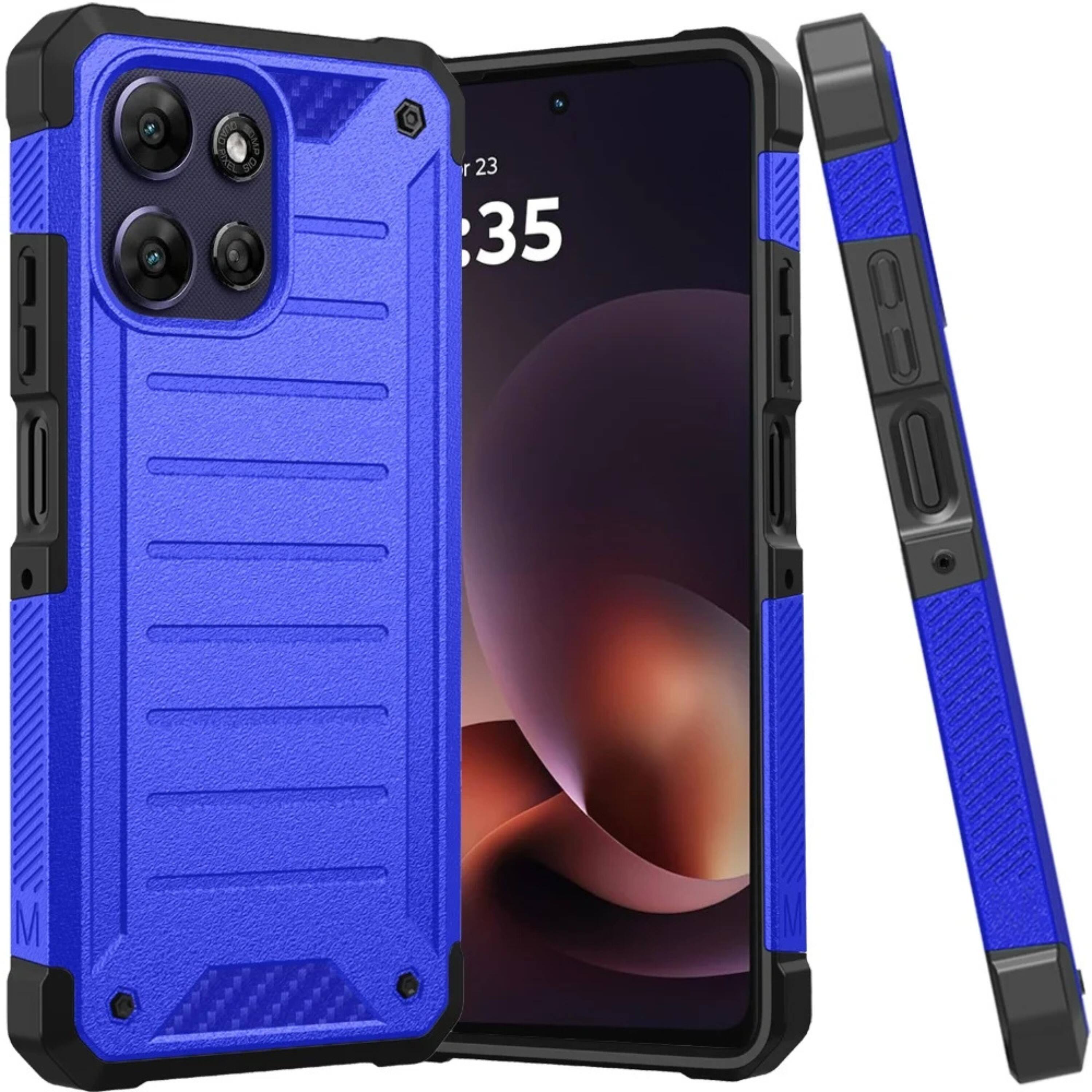 Kitcheniva - Shockproof Protective Case For Moto G Power 2025 2026 With Tempered Glass - Blue price history on PriceWatchPro