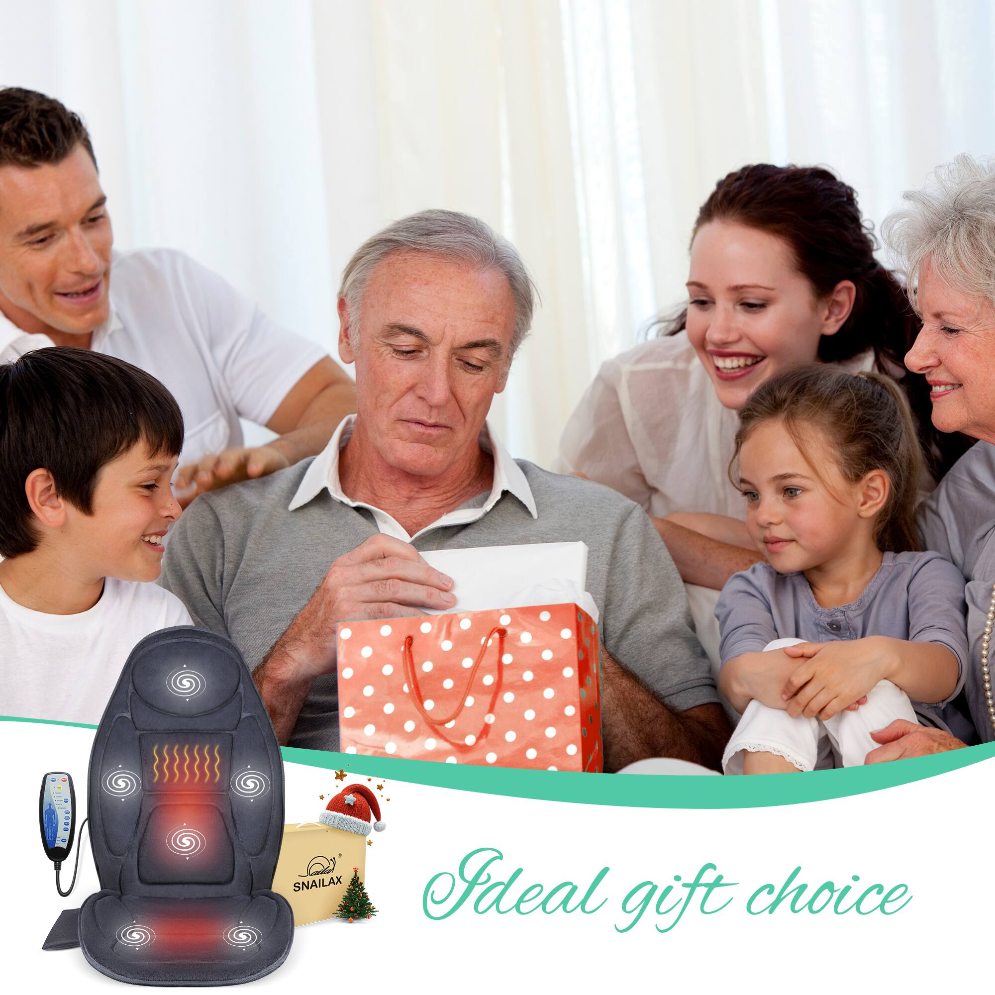 The text on the image reads: "Ideal gift choice."