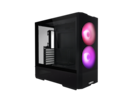 Front. Lian Li - LIAN LI LANCOOL 207RX ATX RGB Case, 2x140mm ARGB + 2x120mm PWM Fans, Tempered Glass (Black) - Black.