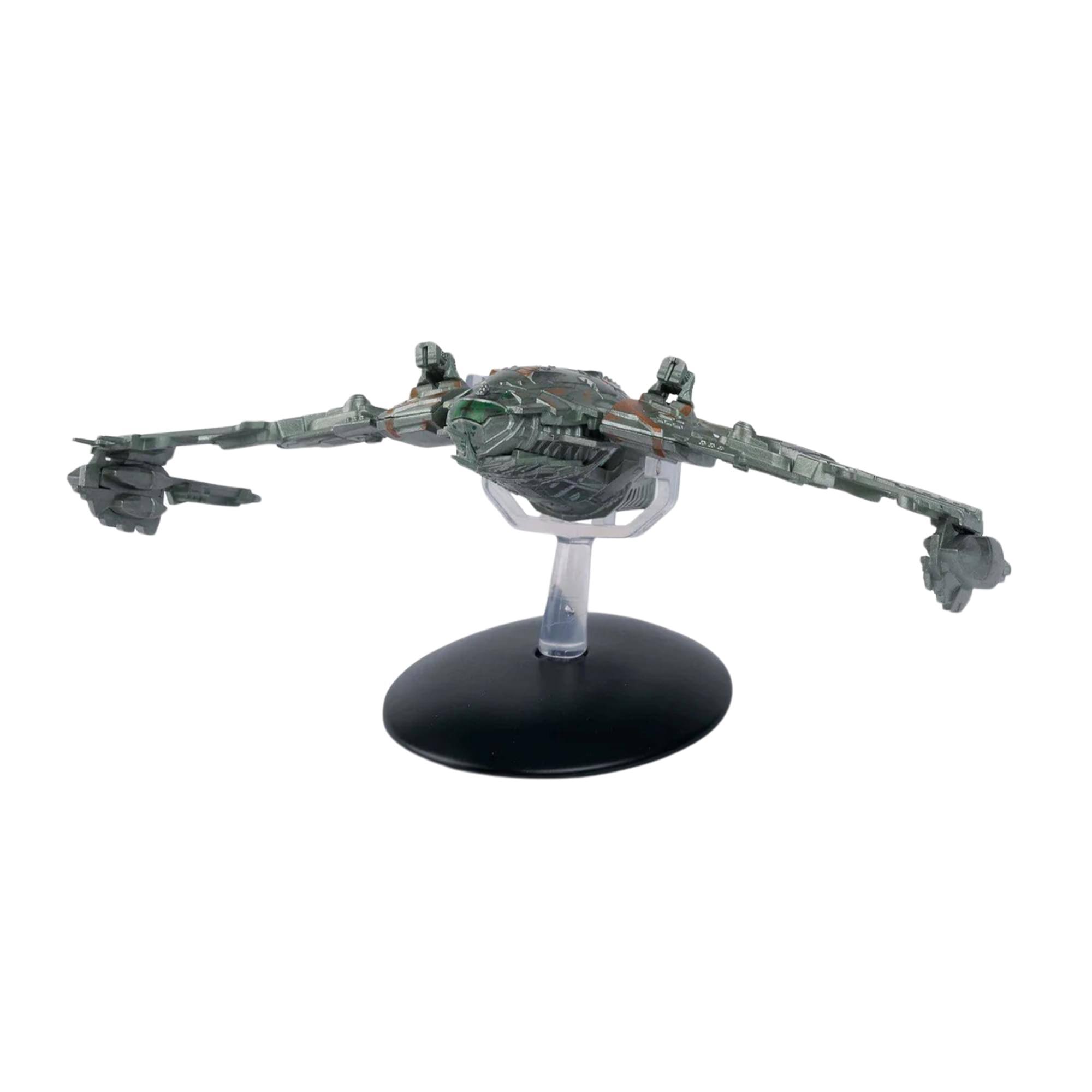 Alt View 1. Eaglemoss - Eaglemoss Star Trek StarShip Replica | Klingon D4 Bird of Prey - Grey.