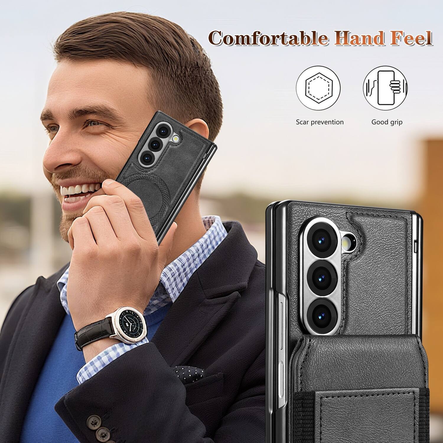 Comfortable Hand Feel  
Scar prevention  
Good grip