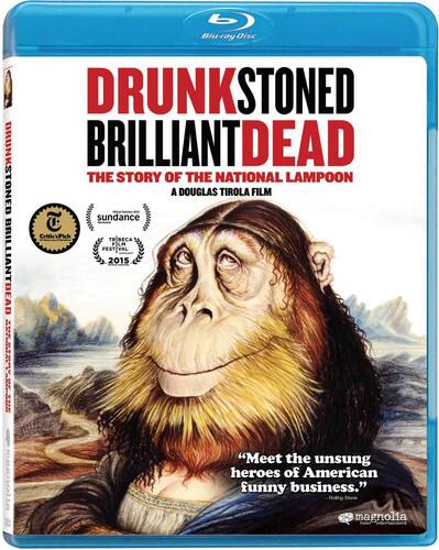 Front. Drunk Stoned Brilliant Dead: The Story of the National Lampoon   - BLU-RAY.