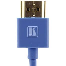 Kramer - Electronics C-HM/HM/PICO High-Speed HDMI Cable w/Ethernet, Blue, 6'