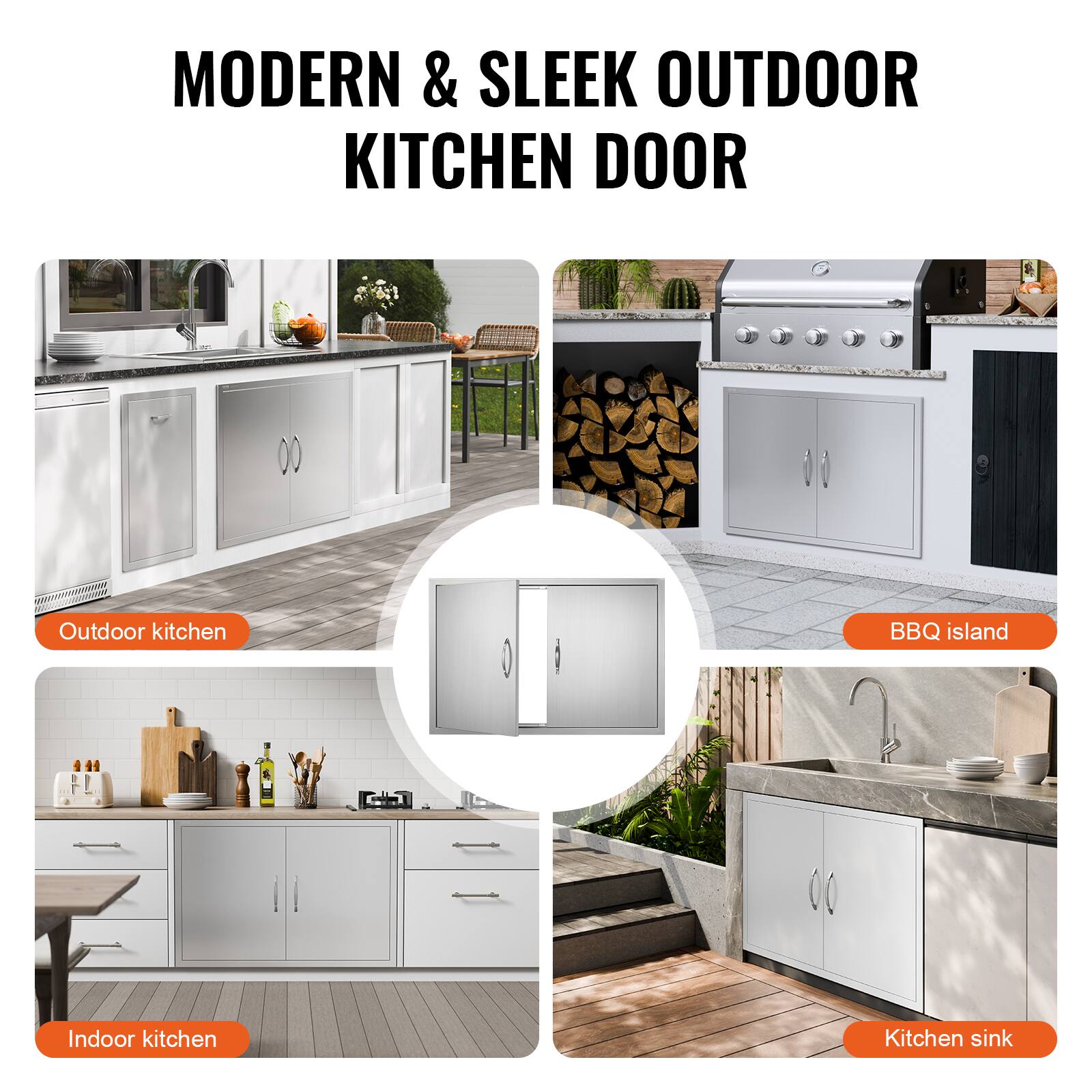MODERN & SLEEK OUTDOOR KITCHEN DOOR

Outdoor kitchen
BBQ island
Indoor kitchen
Kitchen sink