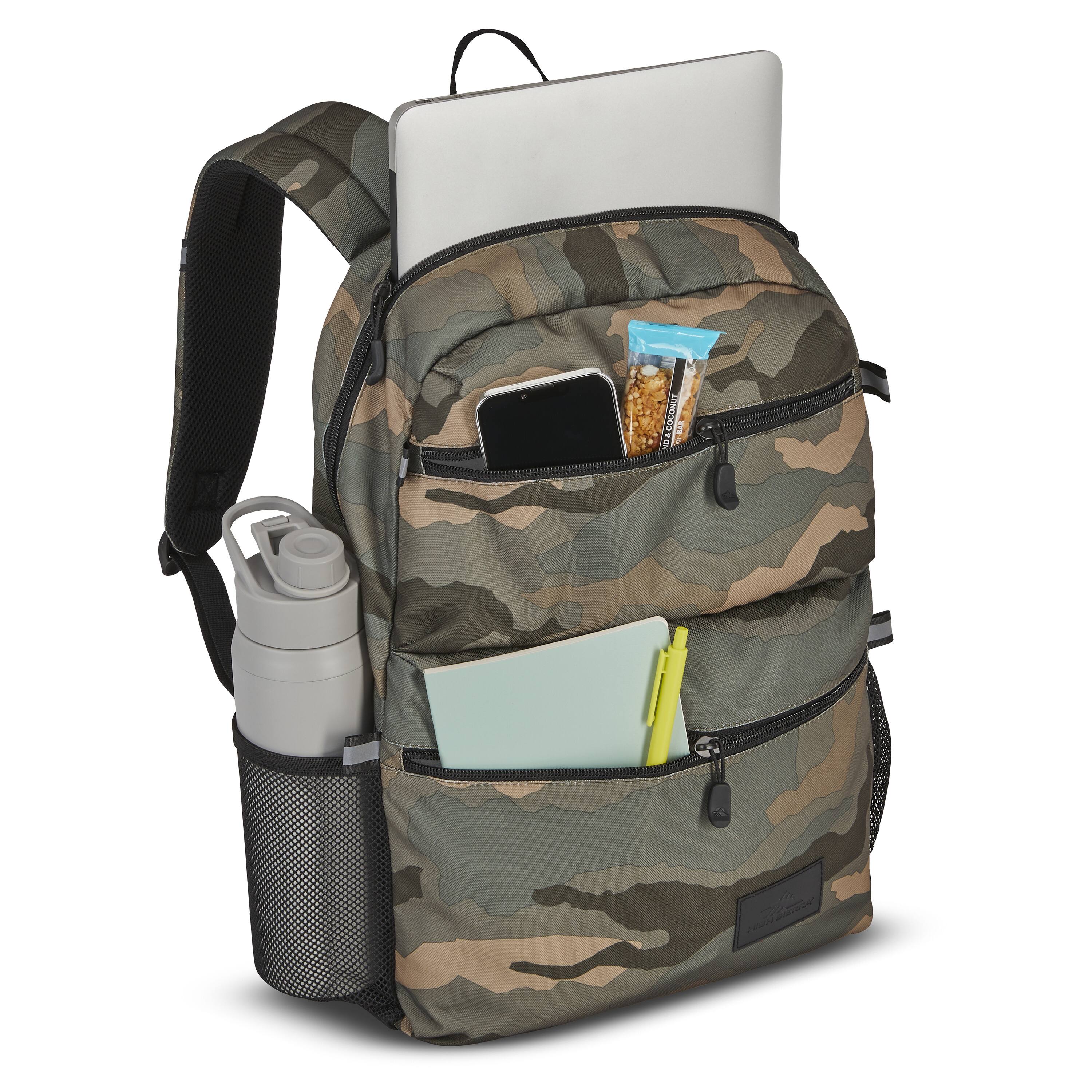 Back. High Sierra - BTS 2020 Everclass Backpack - Natural Camo.