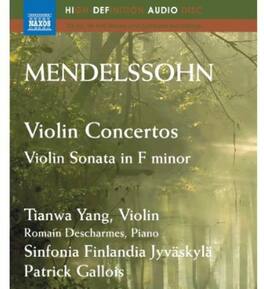Tianwa Yang - Violin Concertos in E minor Op 64 - BLU-RAY AUDIO