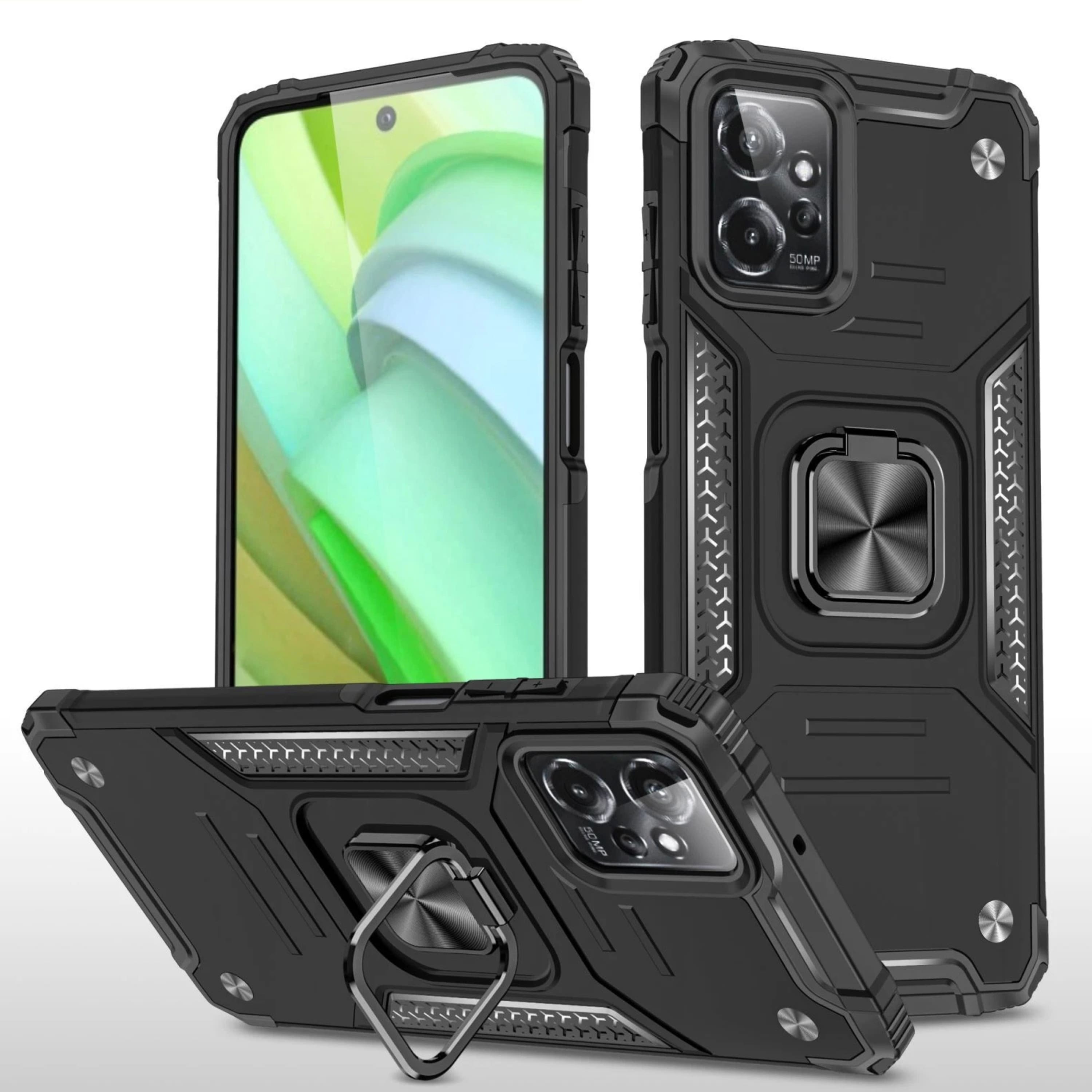 Kitcheniva - Rugged Armor Case With Magnetic Kickstand For Motorola Moto G Power 5G Case Only - Black price history on PriceWatchPro