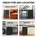 GREAT FOR ANY LOCATION
LIVING ROOM
OFFICE
GARAGE
KITCHEN