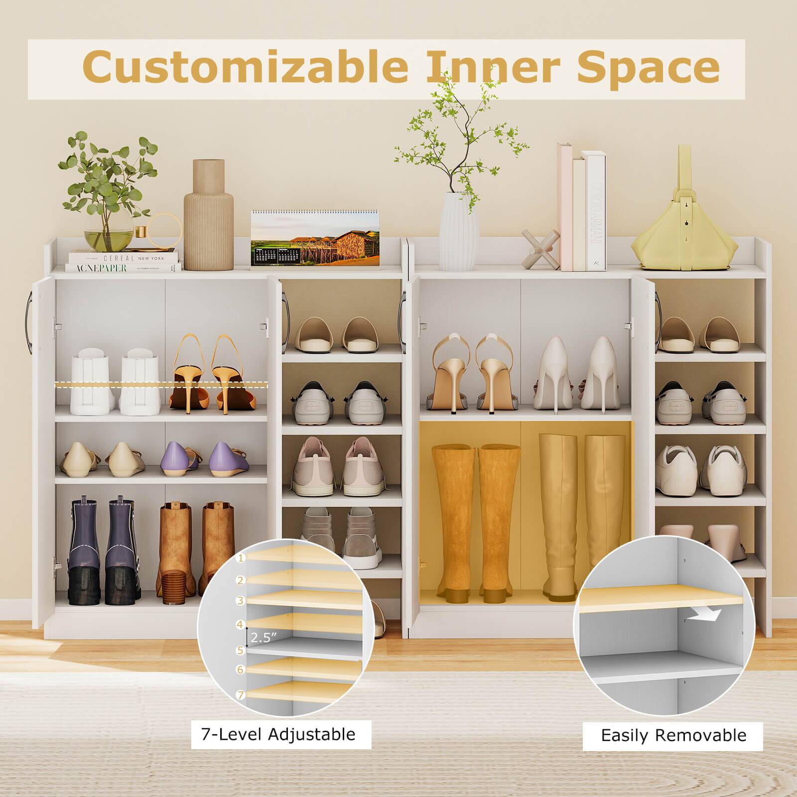 Customizable Inner Space  
CERRAL MAEPAER  
1 1 2 3 4 2.5" 5 6 7  
7-Level Adjustable  
Easily Removable