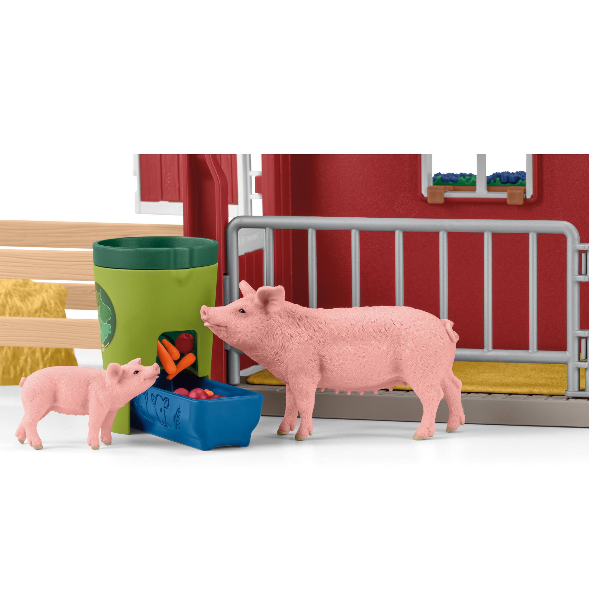 Alt View 2. Schleich - Farm World: Red Barn.
