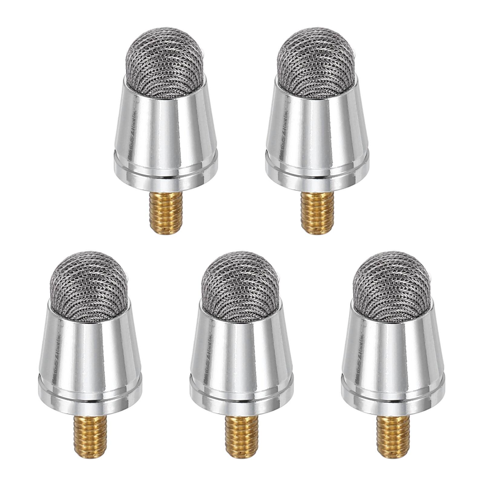 Front. Unique Bargains - 5pcs 6.5mm Fiber Tips with External Thread for Capacitive Stylus Pen Replacement - Gray.