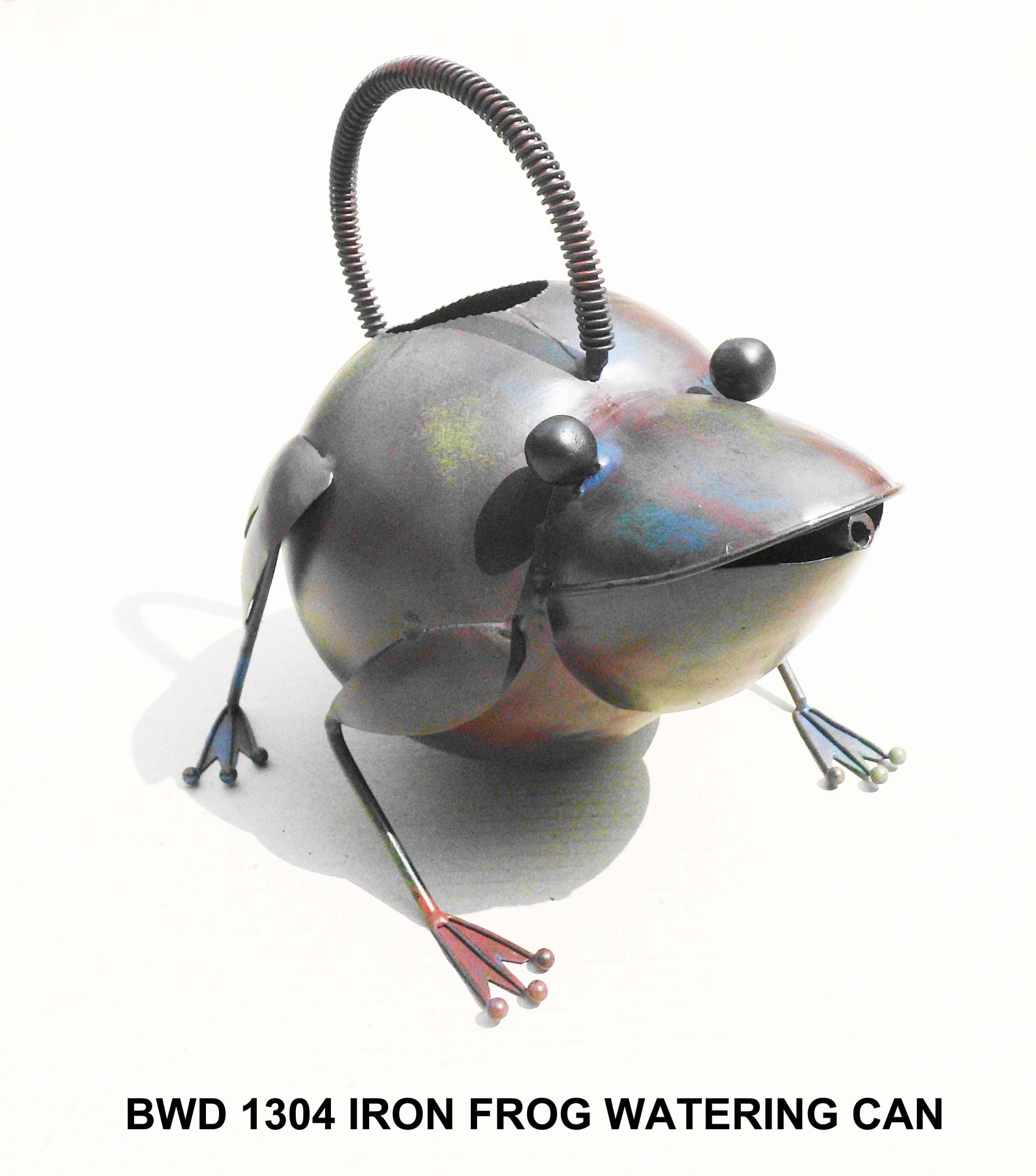 Dart - Iron Frog Watering Can - Brown