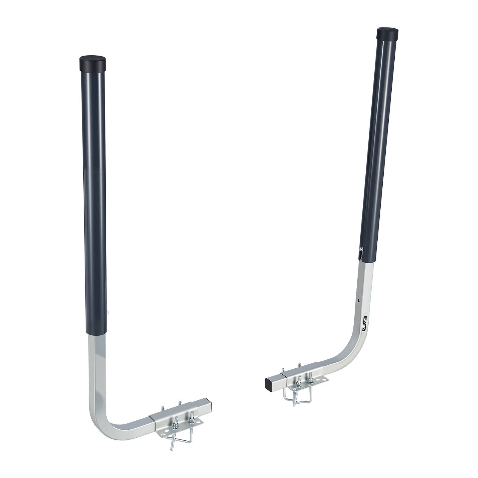 Alt View 5. VEVOR - Boat Trailer Guides, 40 in/48 in Height Guide Poles, 2PCS High-Hardness Steel Trailer Guide-Ons, Adjustable Guide Poles - Silver.