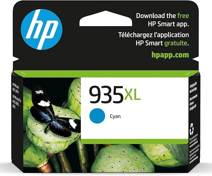 Genuine HP 935XL Cyan (C2P24AN) Ink Cartridge