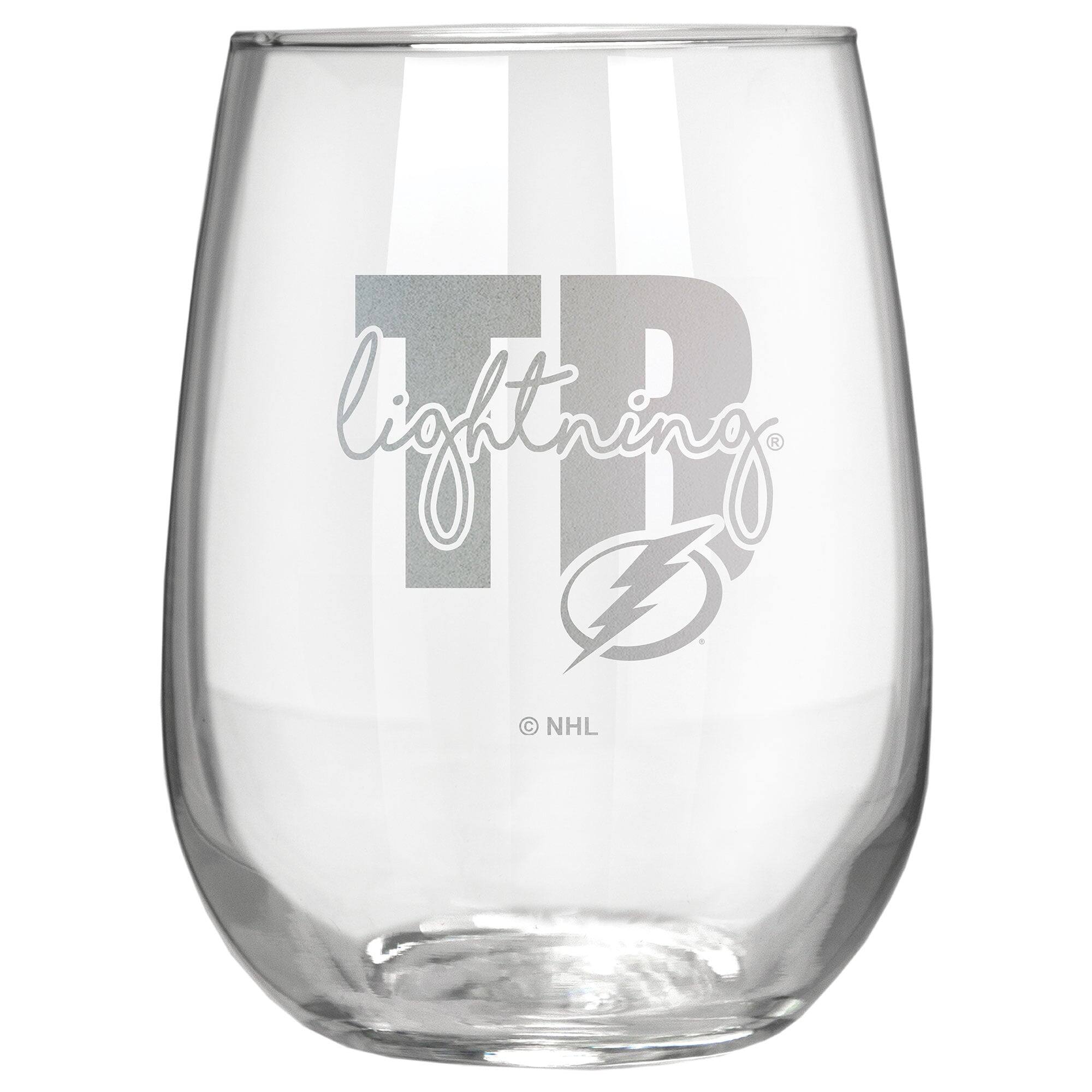 Great American Products - Tampa Bay Lightning Etched 17oz. City Stemless Wine Glass - Multicolor price history on PriceWatchPro