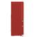Alt View 2. Forno Appliances - 33 in. Wide Luigi 18 Cu. Ft. French Door Refrigerator with Handle-free Design - Red.