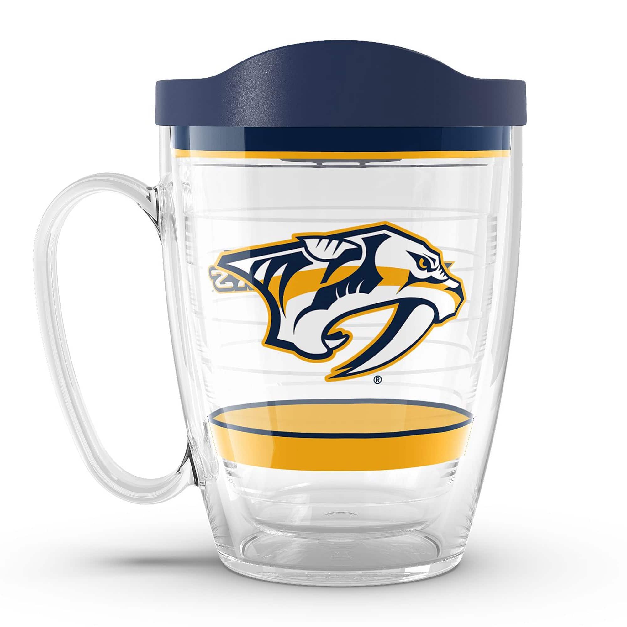 Front. Tervis - Nashville Predators 16oz. Tradition Classic Mug - Multicolor.