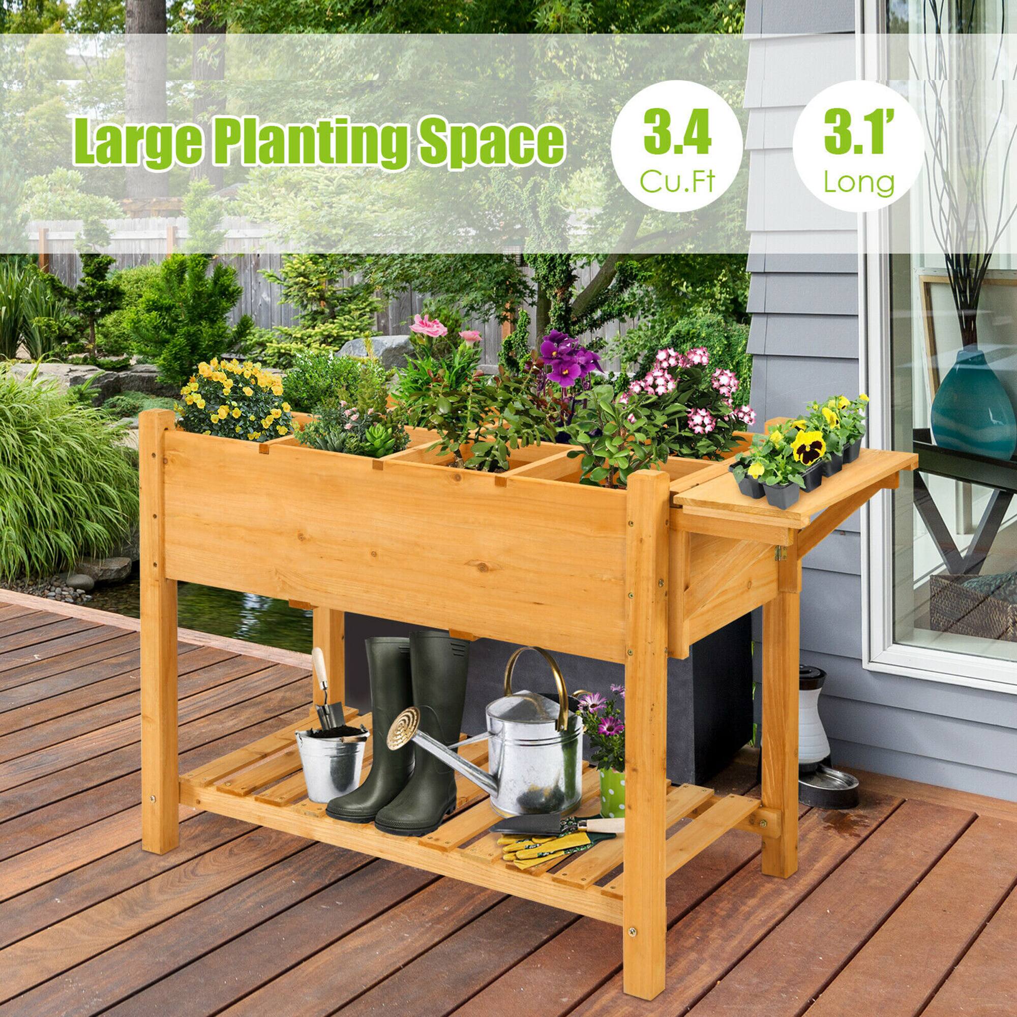 Large Planting Space 3.4 Cu.Ft 3.1' Long