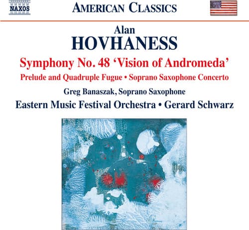 Hovhaness / Banaszak / Schwarz - Works for Orch & Soprano Saxophone  - COMPACT DISCS