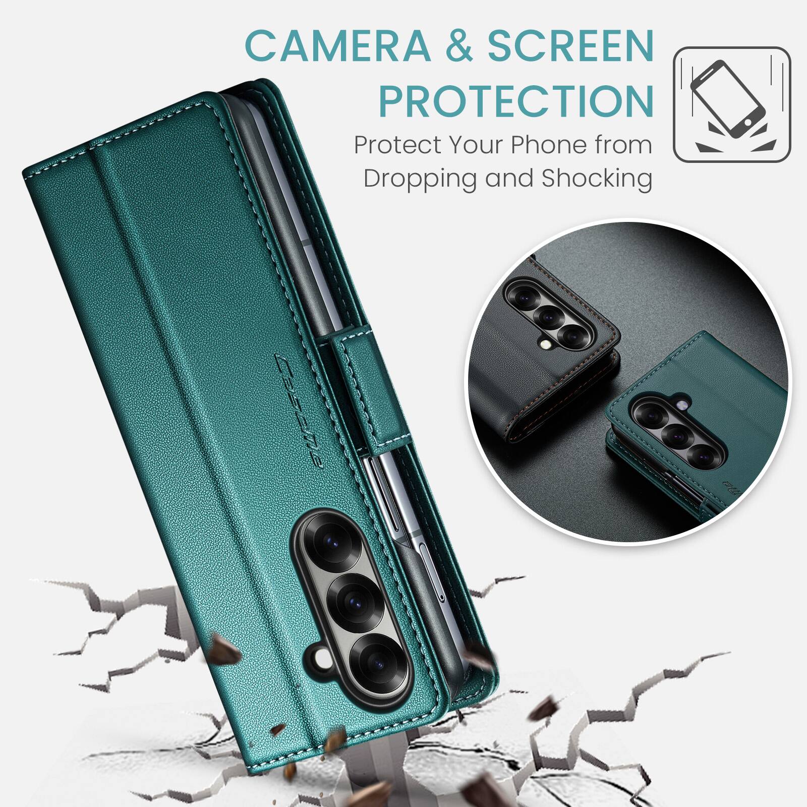 CAMERA & SCREEN PROTECTION  
Protect Your Phone from Dropping and Shocking