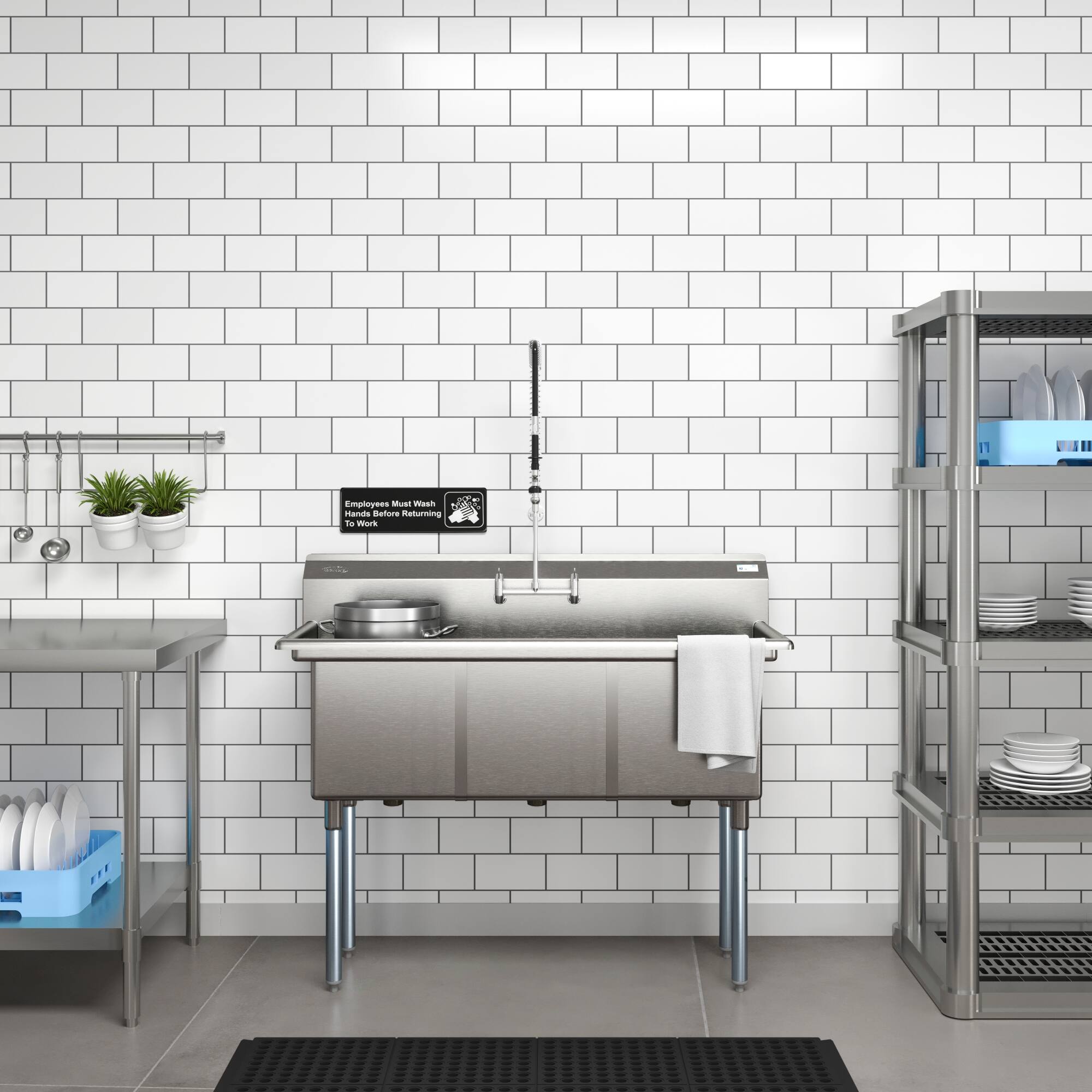 Employees Must Wash Hands Before Returning To Work