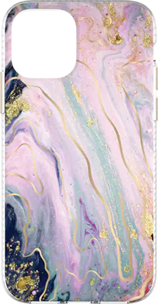 Front. Body Glove - Karma by Body Glove Marble with Glitter Case - iPhone 11/XR - Marble.