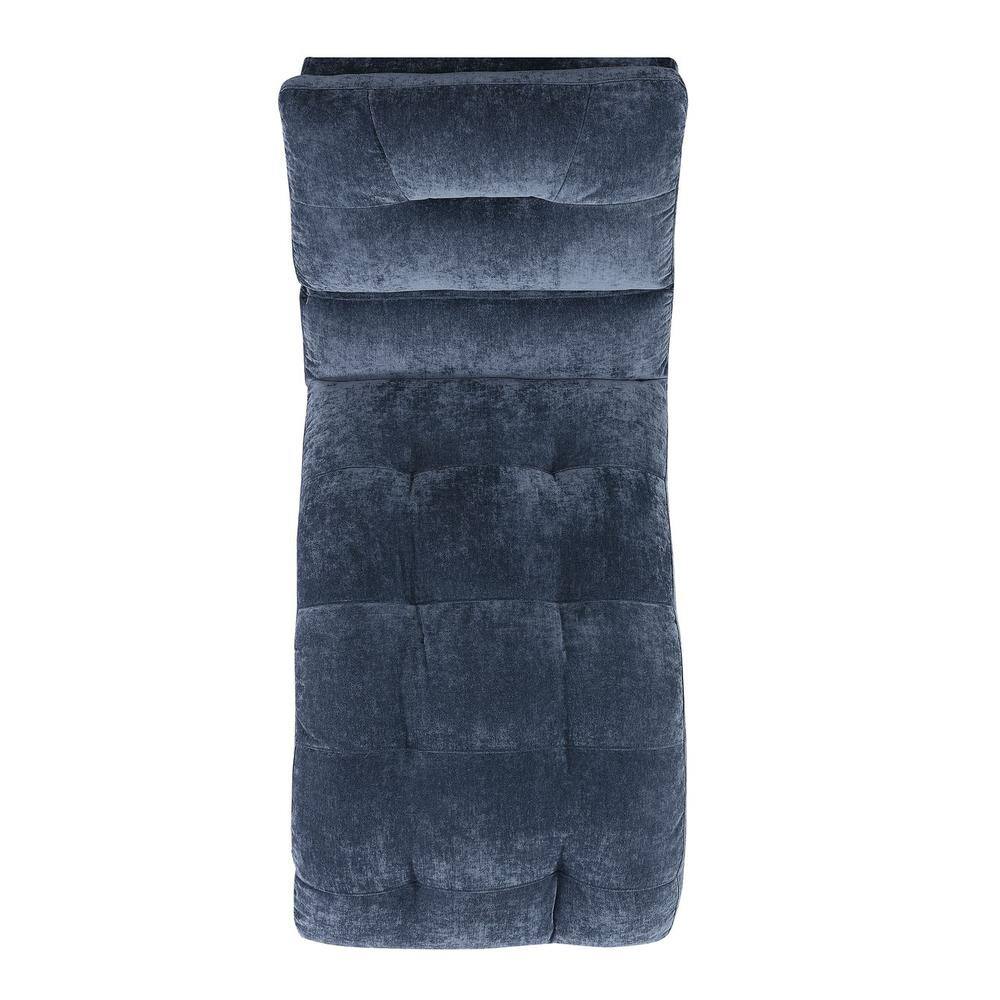 Angle. Picket House Furnishings - Picket House Furnishings Paulson Chaise Lounge - Slate.