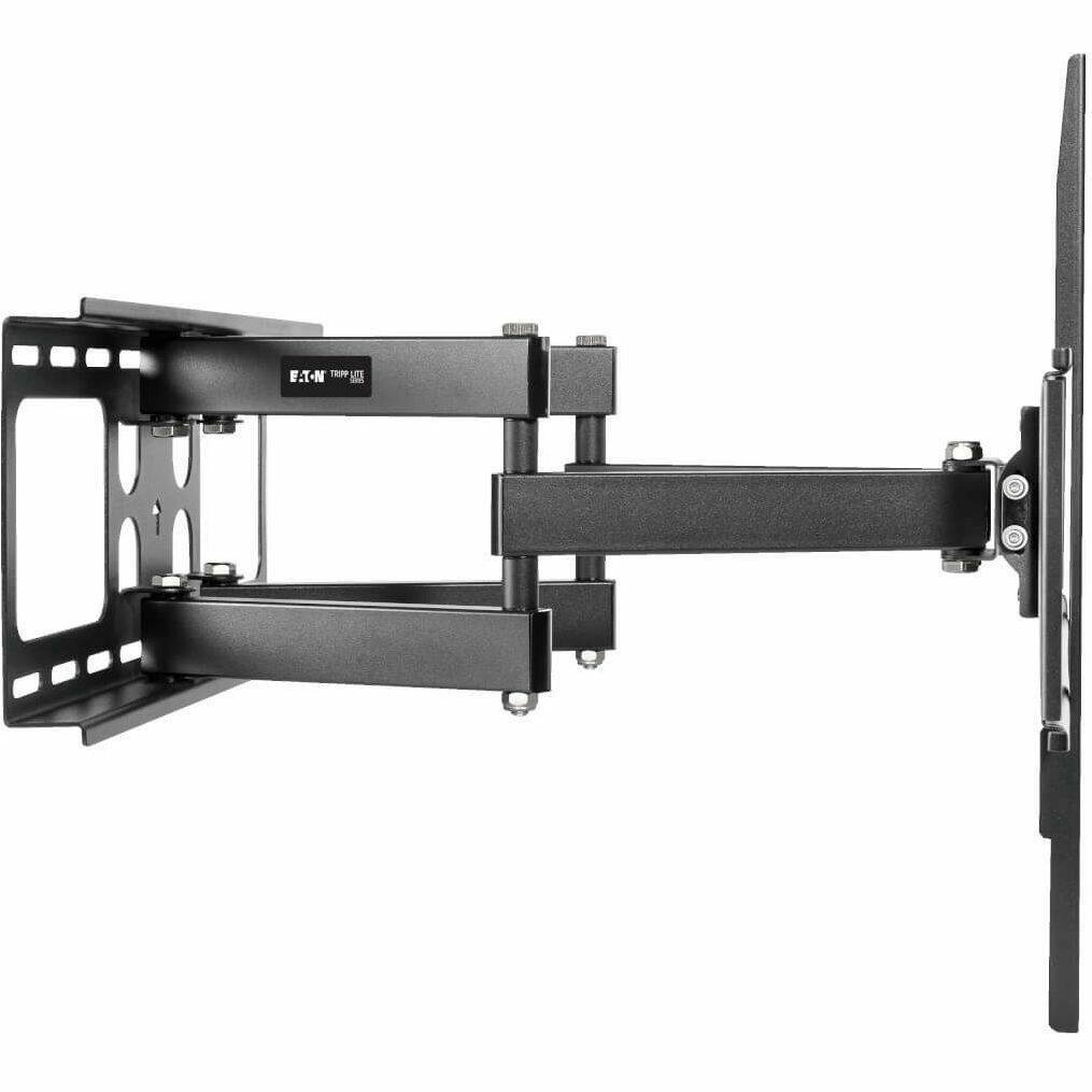Alt View 3. Tripp Lite - Eaton Tripp Lite Series Outdoor Full-Motion TV Wall Mount with Fully Articulating Arm for 37" to 80" Flat-Screen Display - Black.