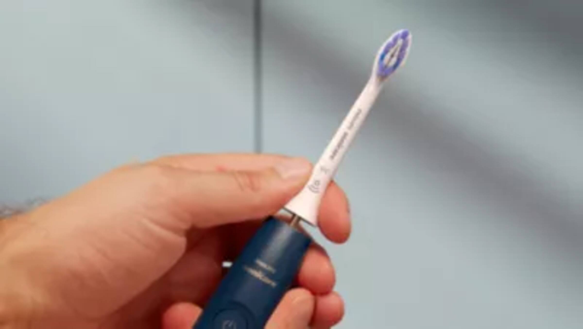 Alt View 29. Philips Sonicare - Philips Sonicare S2 Sensitive - Replacement Toothbrush Heads, 6 Pack, HX6056/77 - White.