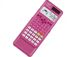 Casio - 2nd Edition 16-Digit Solar Powered Scientific Calculator - Pink
