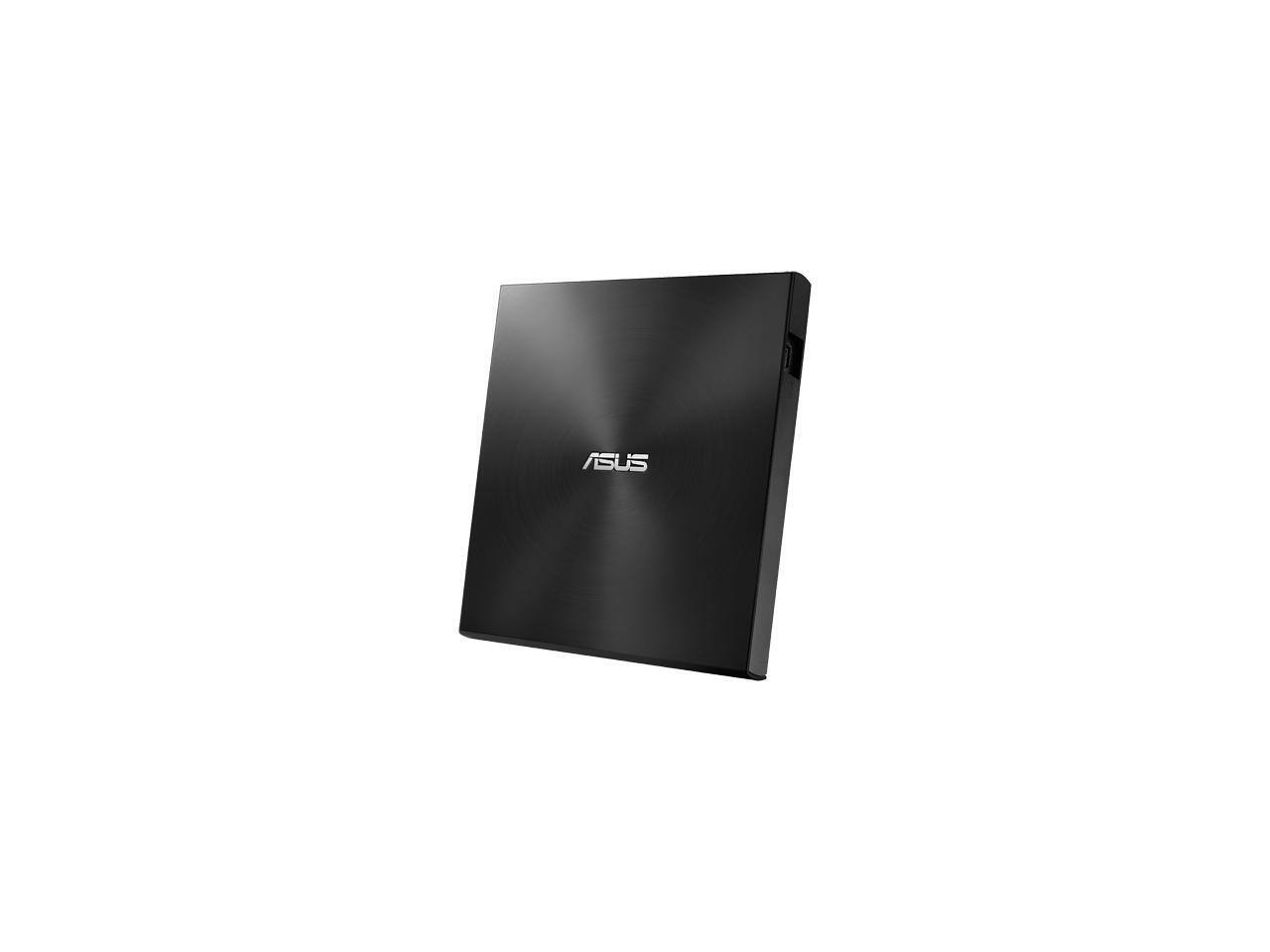 Alt View 1. ASUS - ASUS ZenDrive Ultra-slim External DVD Re-writer MacOS Compatible Model SDRW-08U7M-U/BLK/G/AS.