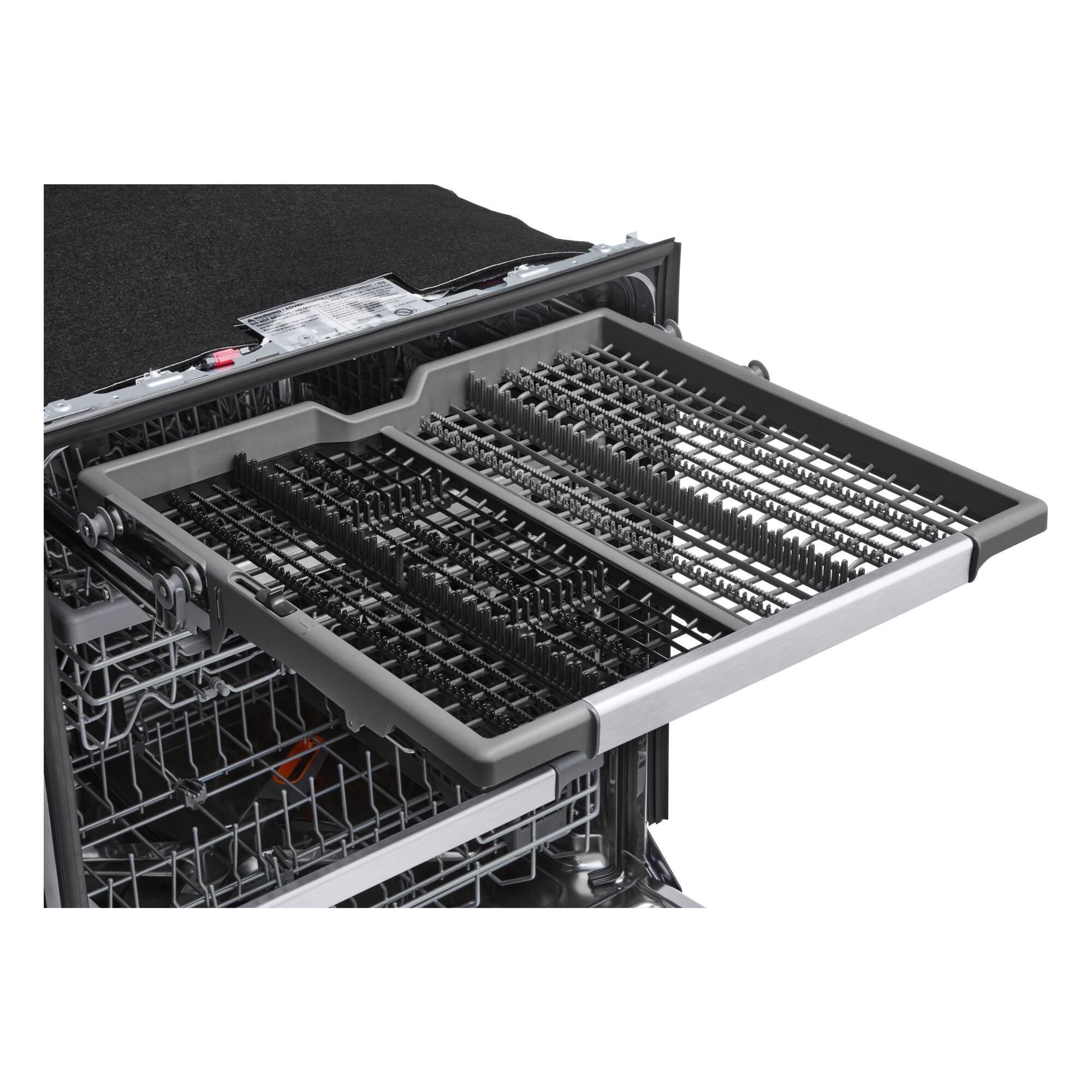 Alt View 21. SKS - 24-inch Professional Top Control Built-in Smart  Stainless Steel Tub Dishwasher with 3rd Rack and QuadWash Pro, 40 dBA - Stainless Steel.