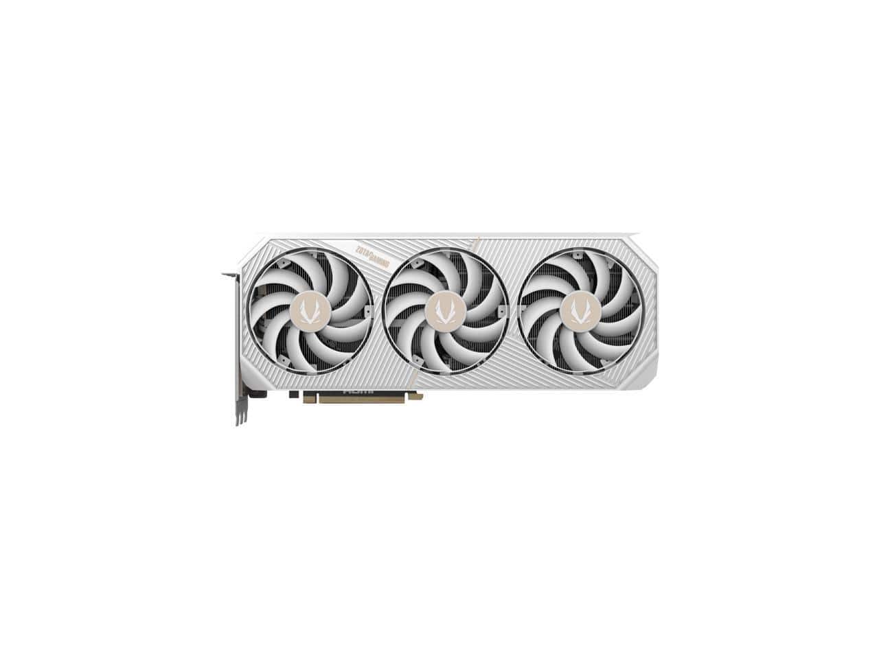 ZOTAC - SOLID OC White RTX 5080 16GB GDDR7 PCIe 5.0 DLSS 4.0 Graphics Card
