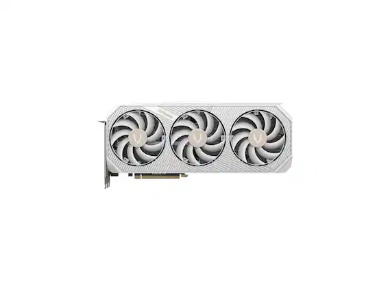 Front. ZOTAC - ZOTAC SOLID OC White RTX 5080 16GB GDDR7 PCIe 5.0 DLSS 4.0 Graphics Card.