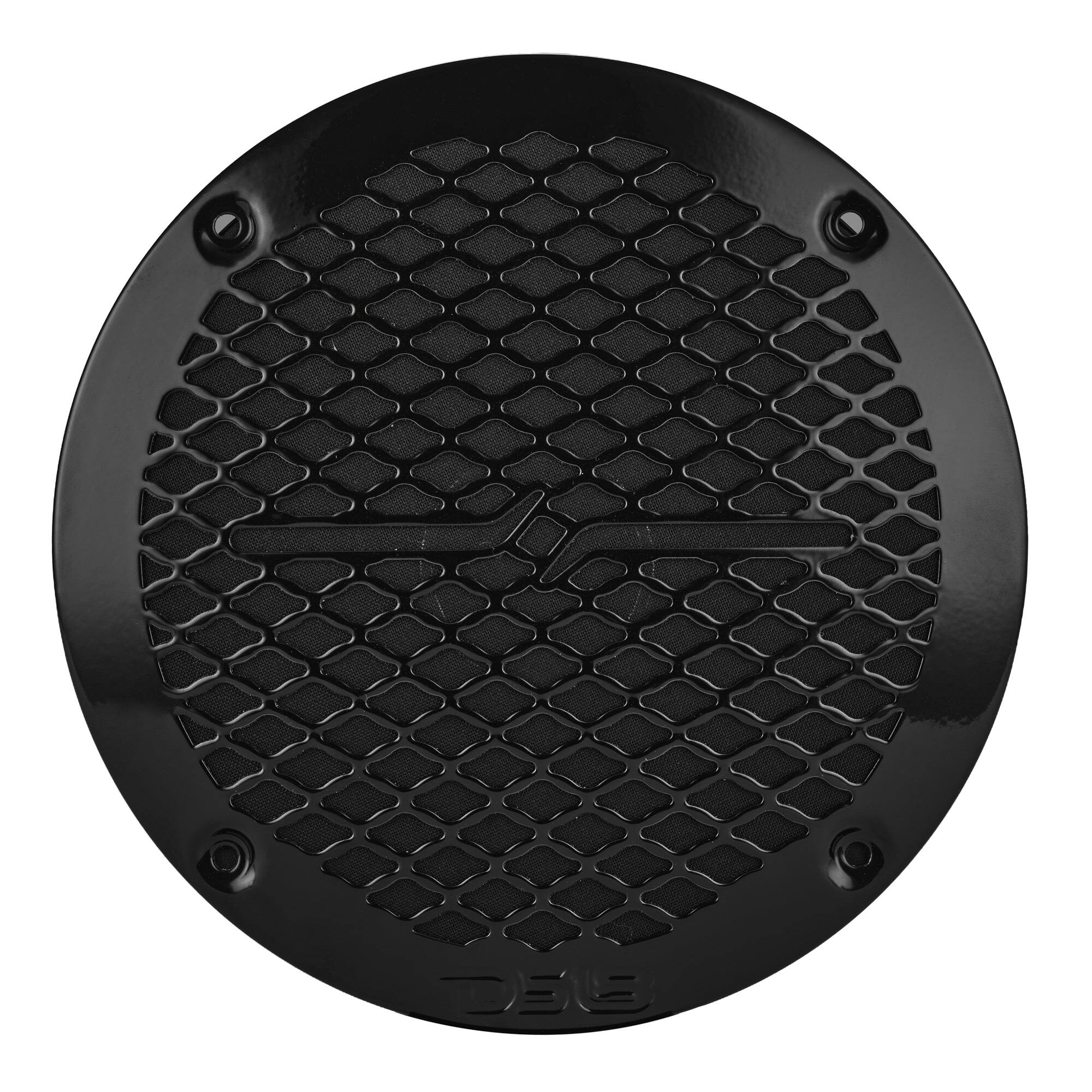 Alt View 2. DS18 Audio - PRO-ZT 6.5" 2-way Coaxial Mid-Range Speaker with Built-in Driver and Grille, 225W RMS 4-Ohm - BLACK.