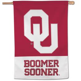 WinCraft - Oklahoma Sooners 28" x 40" Applique Vertical Banner - Multicolor