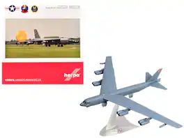Boeing B-52H Stratofortress Excalibur 23rd Bomb Squadron 5th Bomb Wing Minot AFB 60-0044 USAF Herpa 1/200 Diecast Model - Multi