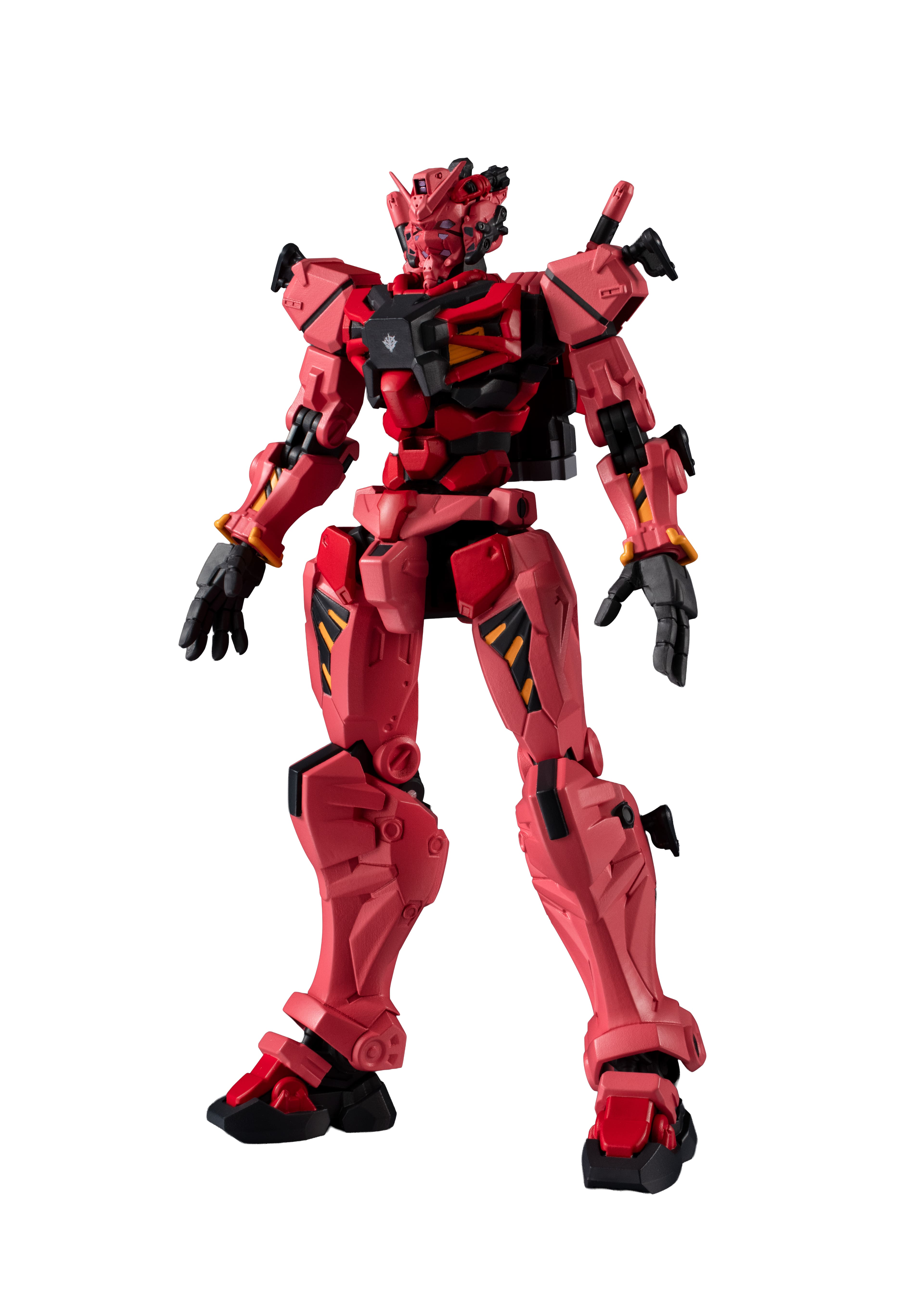 Bandai - 6.1" gMS-α Red Gundam - Mobile Suit Gundam: GQuuuuuuX - Tamashii Nations Gundam Universe - Front_Zoom